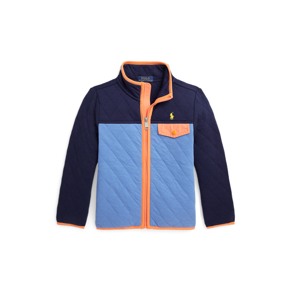 Veste matelassée en color-block
