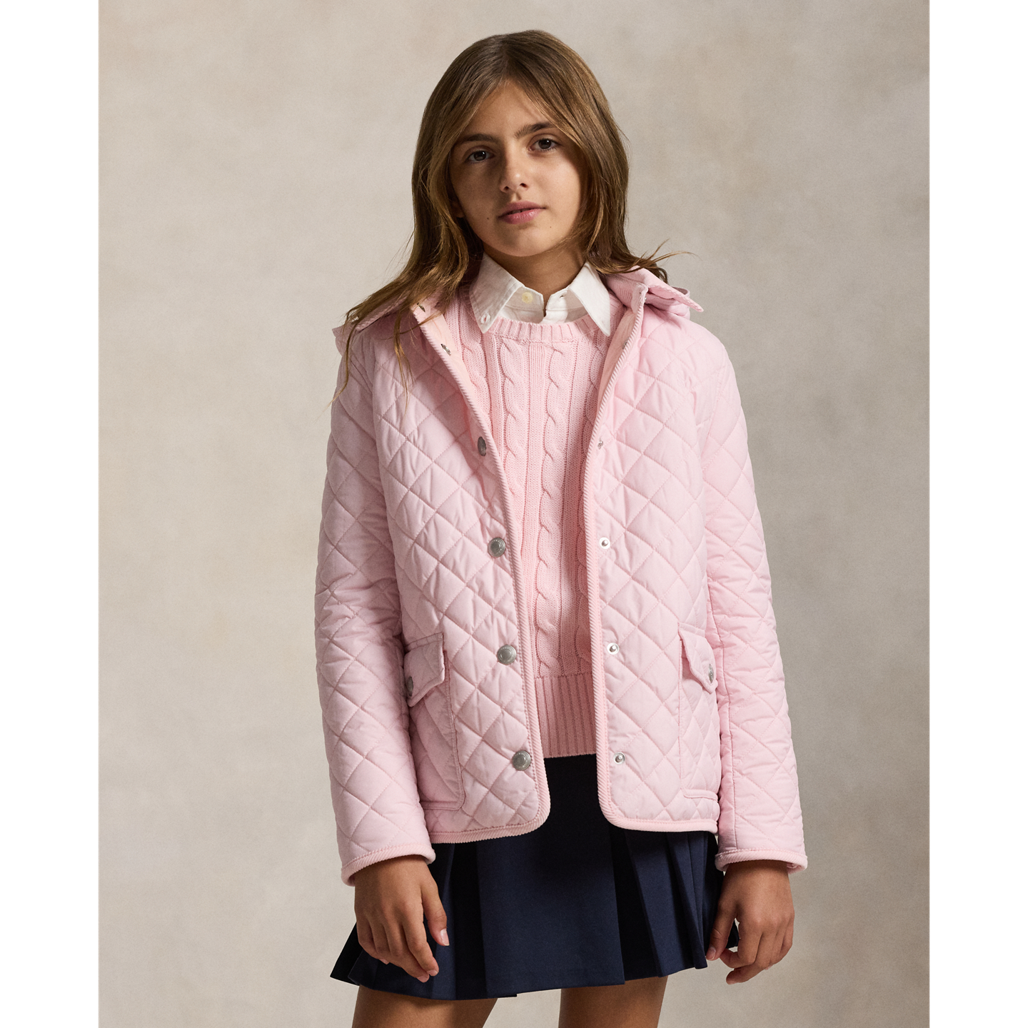 Куртка Ralph Lauren Quilted Barn, цвет: Розовый — фото 5