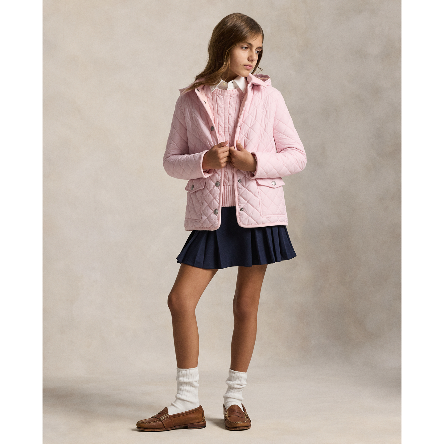 Куртка Ralph Lauren Quilted Barn, цвет: Розовый — фото 2
