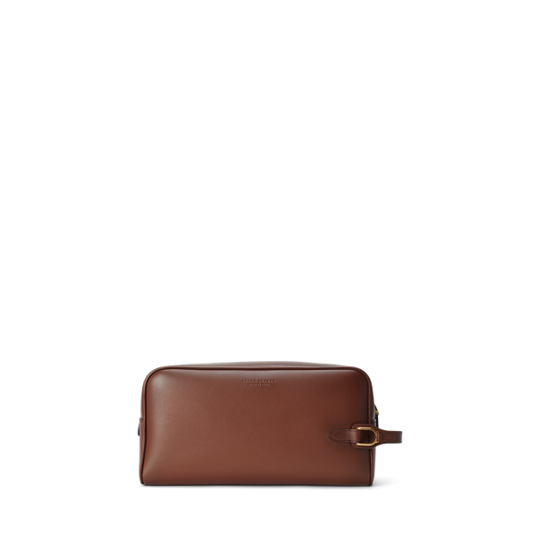 Welington Burnished Calfskin Travel Case