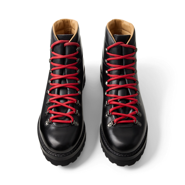 Black Darrow Calfskin Boot Purple Label 5