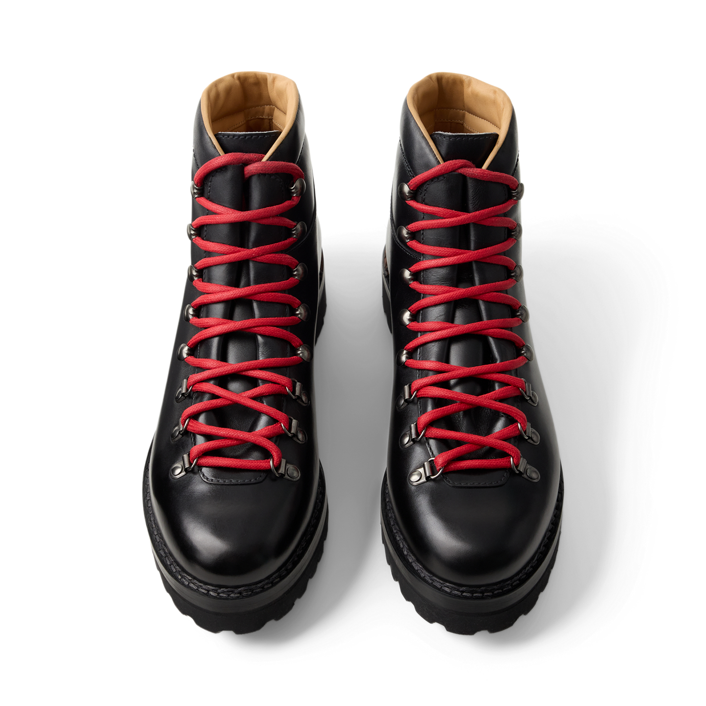 Мужские ботинки Ralph Lauren Darrow Calfskin, цвет: Чёрный — фото 4
