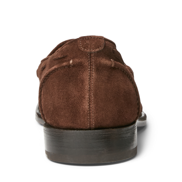 Kalbswildleder-Loafer Luther mit Quasten Purple Label in Kastanie 3