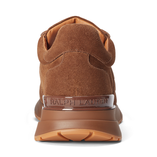 Sneaker Ethan aus Kalbswildleder Purple Label in Kastanie 3