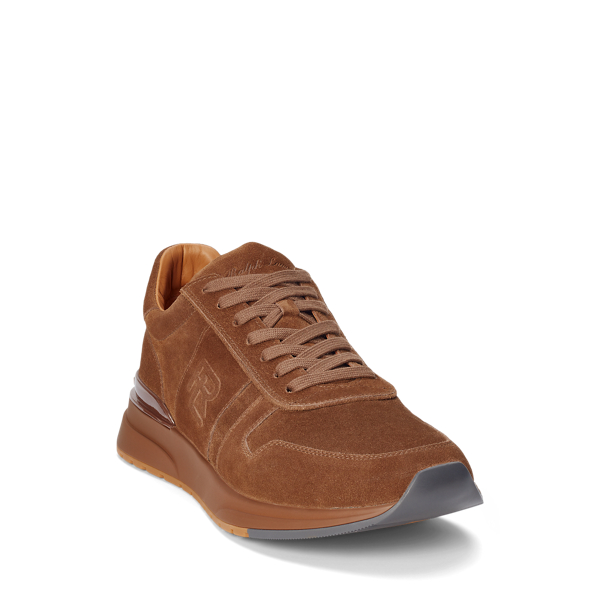Sneaker Ethan aus Kalbswildleder Purple Label in Kastanie 5