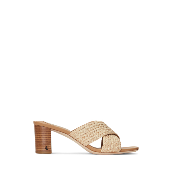 Sandales Freddi en raphia