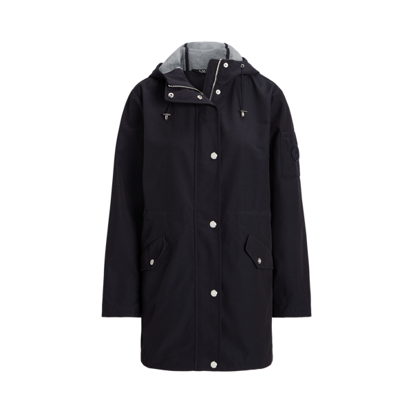 Water-Repellent Cotton-Blend Anorak