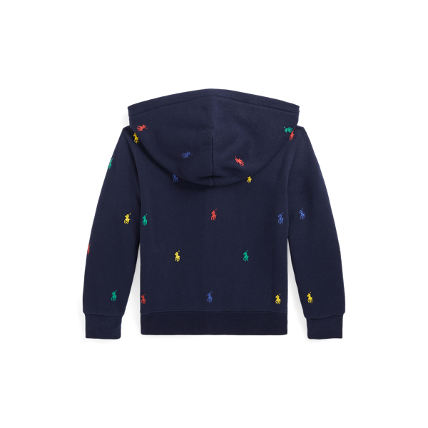 Polo Pony Fleece Full-Zip Hoodie
