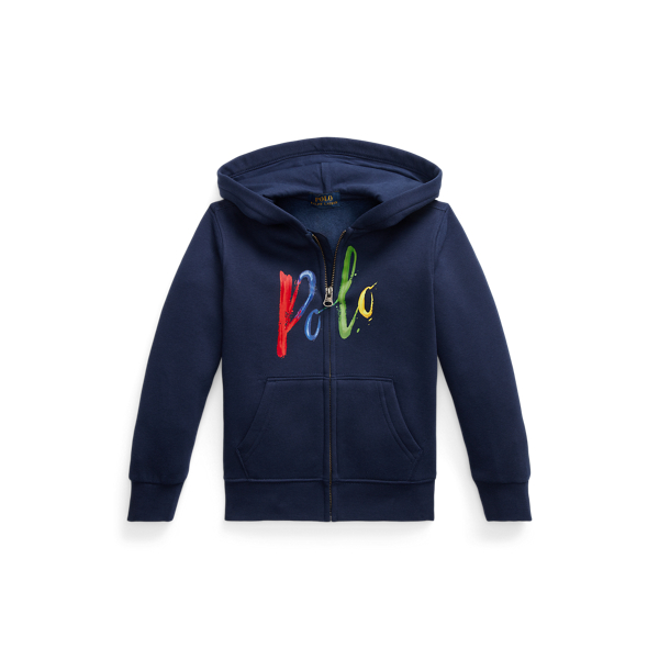 Sudadera de felpa con capucha y logotipo Boys 1.5-6 Years en 1