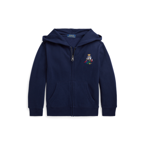 Polo Bear Fleece Full Zip Hoodie