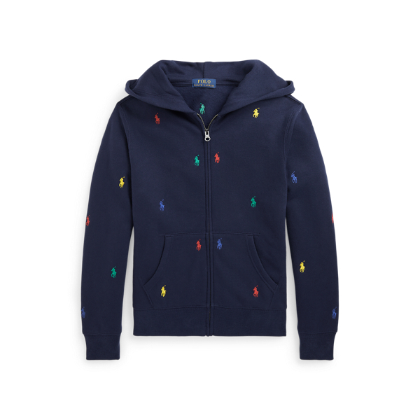 Polo Pony Fleece Full Zip Hoodie Ralph Lauren