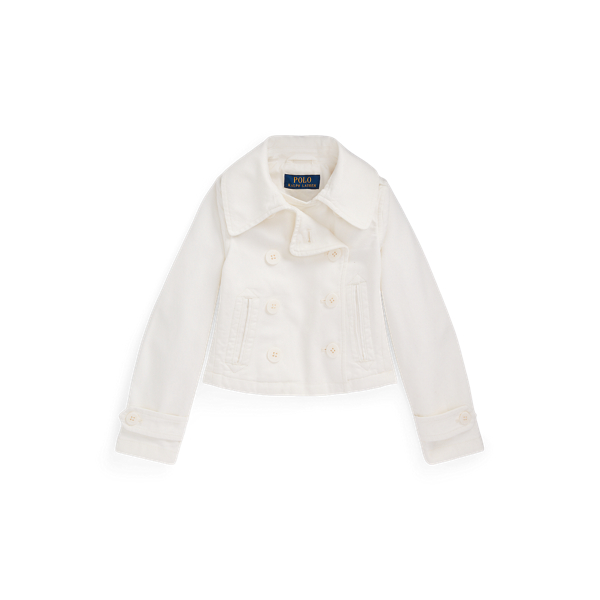 Caban en toile de coton Girls 1.5-6.5 Years en 1