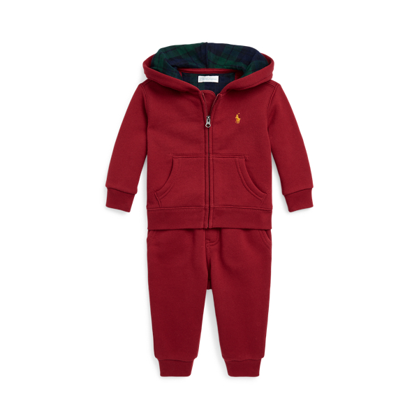 Fleece Hoodie &amp; Jogging Bottoms Set