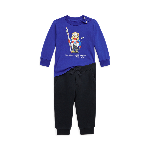 Conjunto de camiseta y jogger Polo Bear