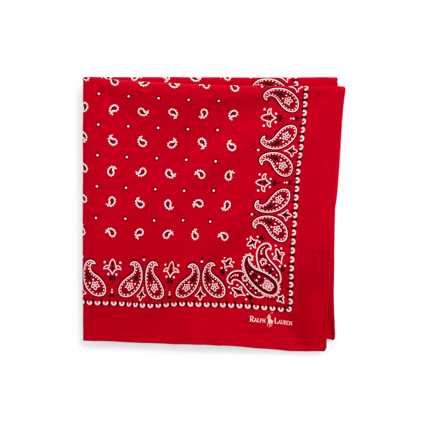 Paisley Cotton Bandanna