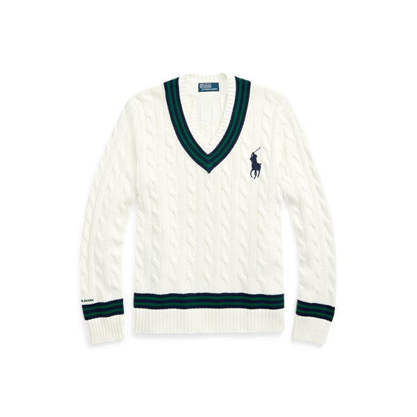 Wimbledon Cricket Jumper for Men Ralph Lauren PT