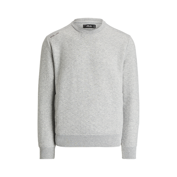 Classic Fit Quilted Double-Knit Pullover