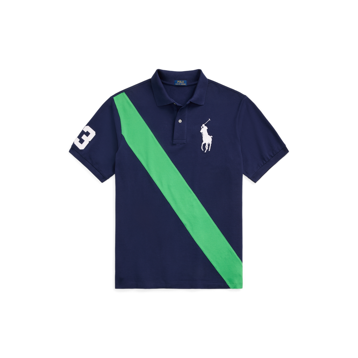 トップス Polo Ralph Lauren big pony shirt swag Polo Ralph Lauren Blue Yellow Big Pony Logo Polo Shirt #3