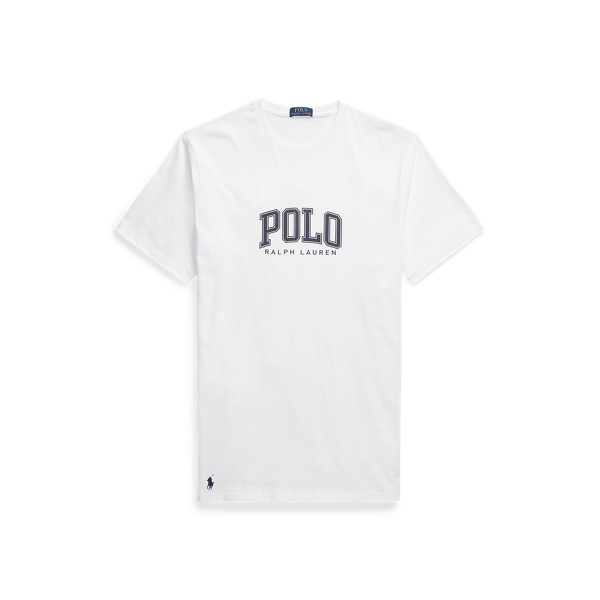 White Logo Jersey T-Shirt Big & Tall 2
