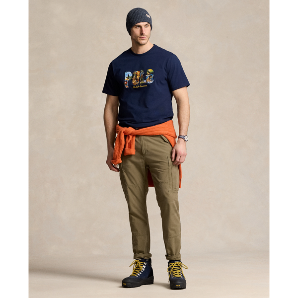 Cruise Navy Logo Jersey T-Shirt Big & Tall 4