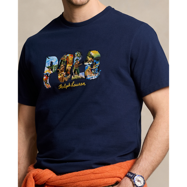 Cruise Navy Logo Jersey T-Shirt Big & Tall 6