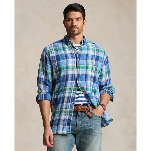 Plaid Linen Shirt