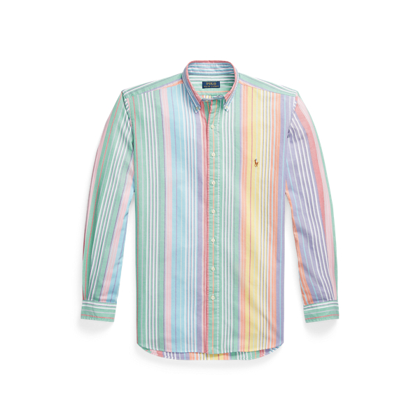 Camisa Oxford &agrave;s riscas Big & Tall em 1
