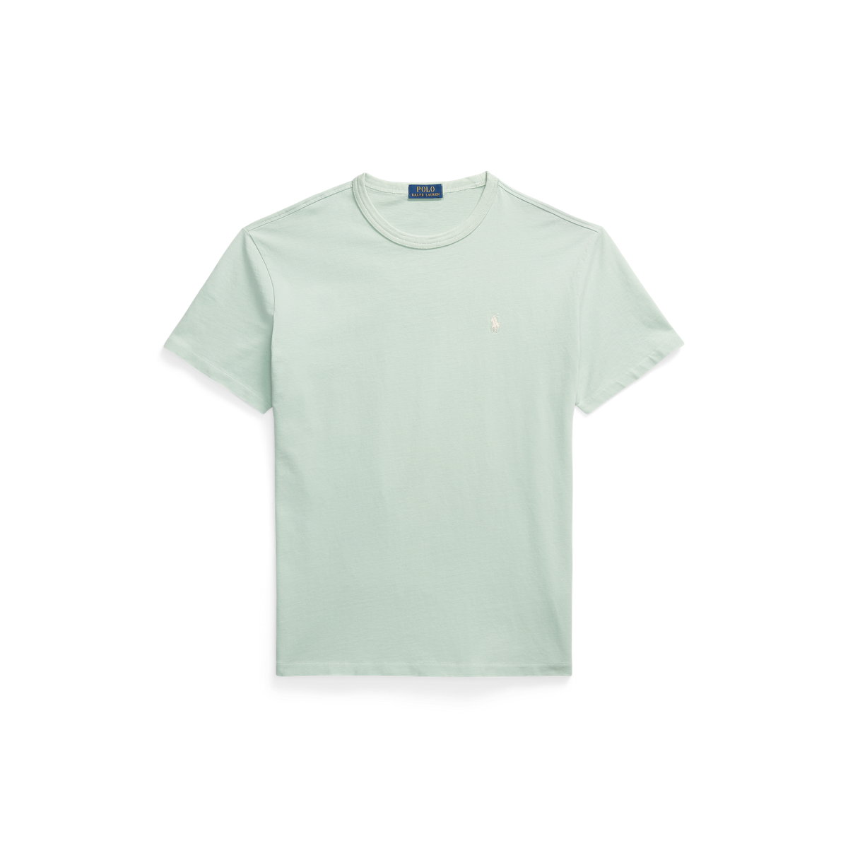 Tシャツ・カットソー POLO RALPH LAUREN Men T Shirts 710680784422 CELADON C7215 Gr Men's Polo Ralph Lauren Classic Fit Jersey Crewneck T-Shirt