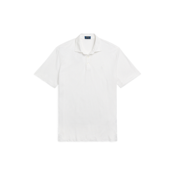 Classic Fit Cotton Linen Mesh Polo Shirt for Men Ralph Lauren UK