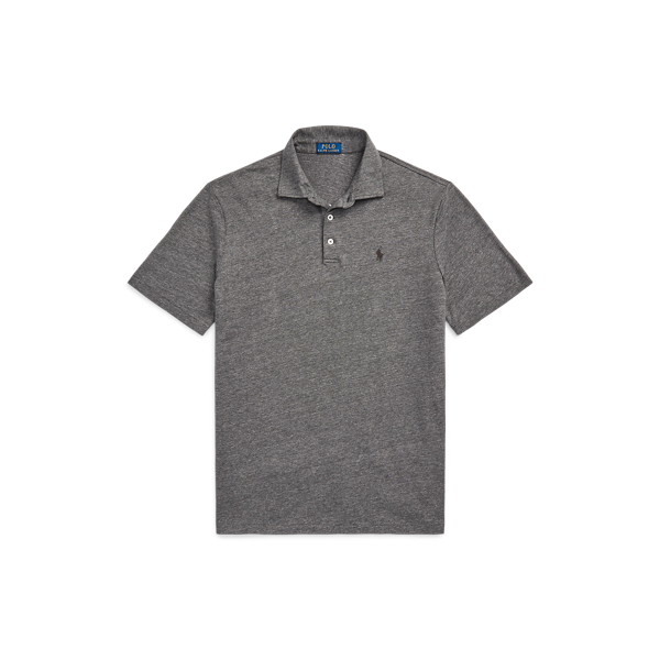 Classic Fit Cotton-Linen Mesh Polo Shirt Polo Ralph Lauren 1