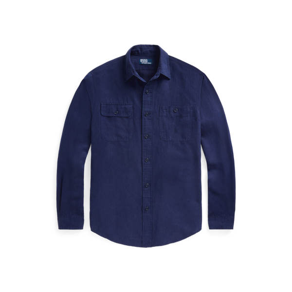 Camisa de trabajo de sarga Classic Fit Polo Ralph Lauren en 1