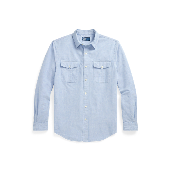 Classic-Fit Arbeitshemd aus Oxford Polo Ralph Lauren in 1