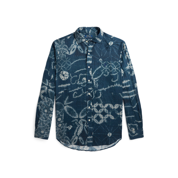 Classic Fit Abstract Print Linen Shirt Polo Ralph Lauren 1