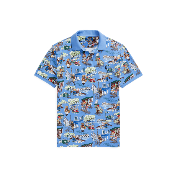Polo ajust&eacute; Polo Bear en coton piqu&eacute; Polo Ralph Lauren en 1