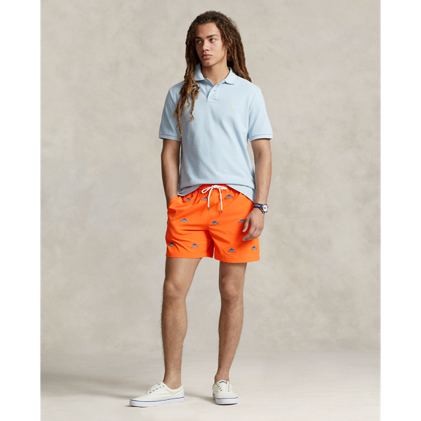 Ralph lauren orange shorts online