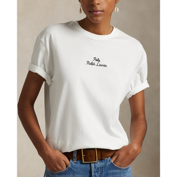 Classic Fit Logo Jersey T-Shirt