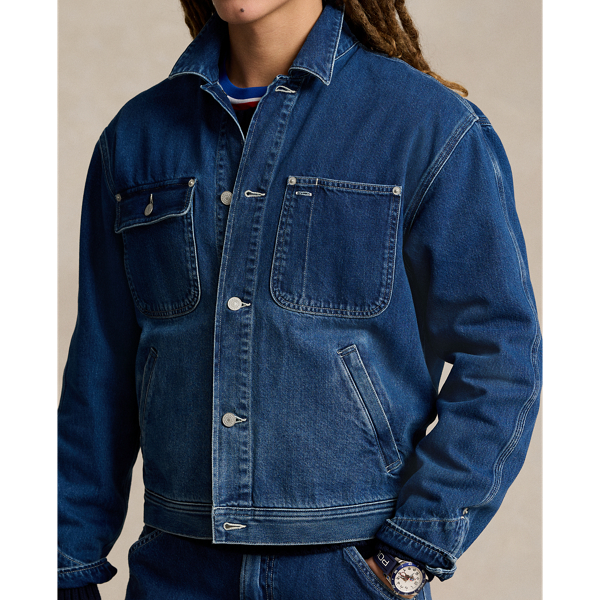 Polo Ralph Lauren 아메리칸 플래그 폴로 스포츠 데님 재킷 Edgemere 6