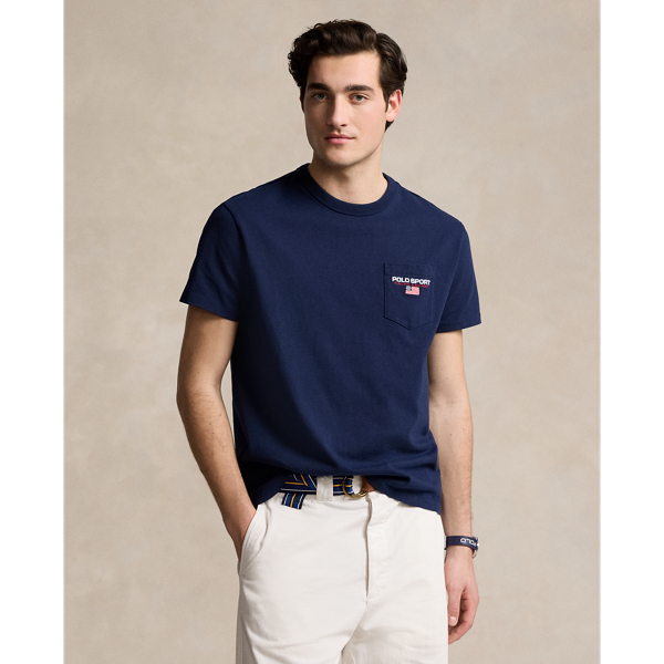 Classic Fit Polo Sport Pocket T Shirt