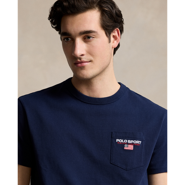 Classic Fit Polo Sport Pocket T Shirt