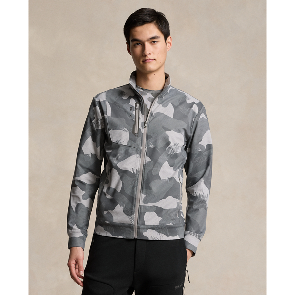 Peak Grey Rlx Camo Camo Performance Jersey Jacket RLX for fall 1