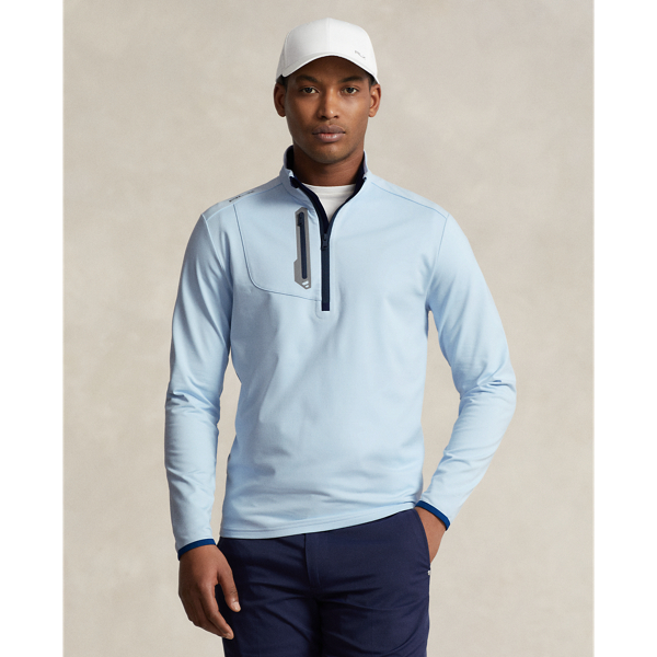 Oxford Blue Classic Fit Luxury Jersey Pullover RLX 1