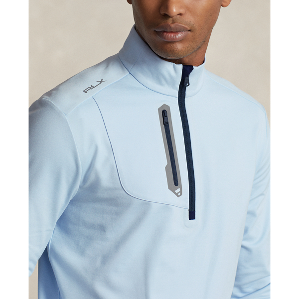 Oxford Blue Classic Fit Luxury Jersey Pullover RLX 6