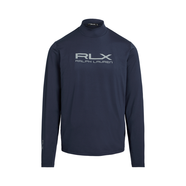 RLX 테일러드핏 퍼포먼스 모크넥 셔츠 리파인드 네이비 1
