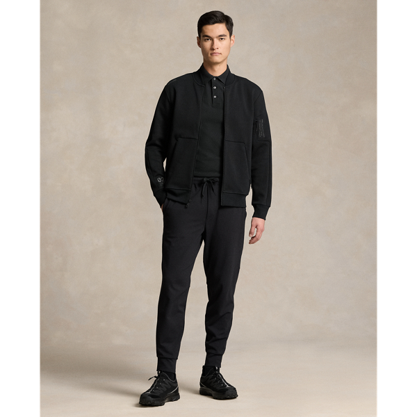 Polo Black Water-Resistant Bomber Jacket RLX for fall 4
