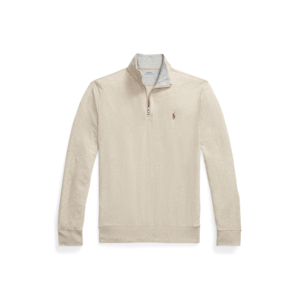 Ralph lauren beige half zip store