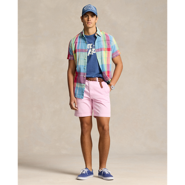 Carmel Pink Salinger 8-Inch Straight Fit Chino Short Polo Ralph Lauren 1