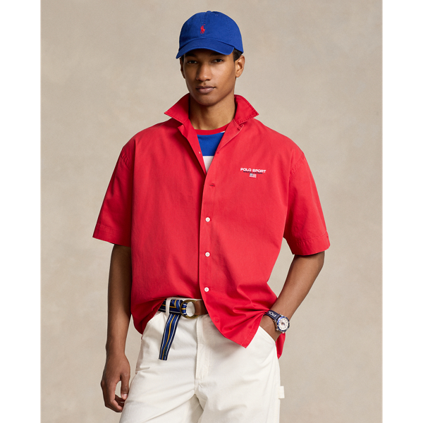 Big Fit Polo Sport Chino Camp Shirt