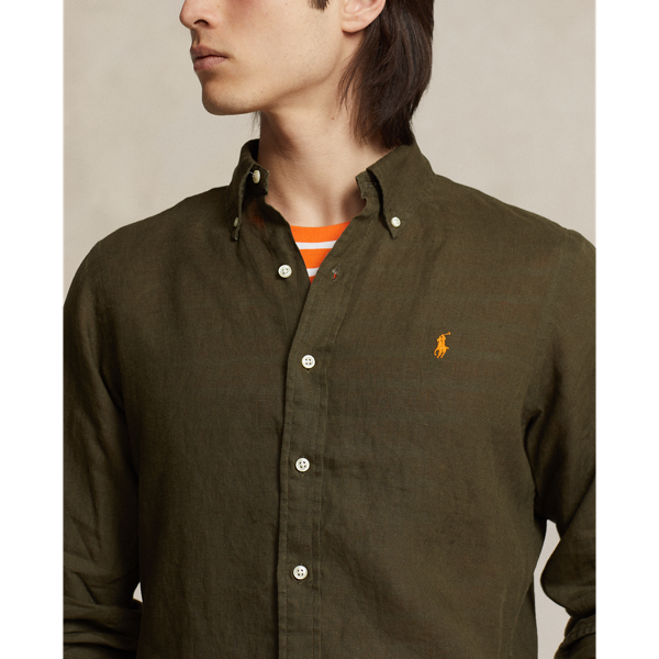 Slim Fit Linen Shirt