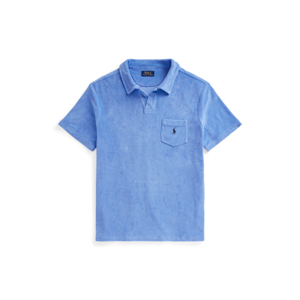 Custom Slim Fit Terry Polo Shirt