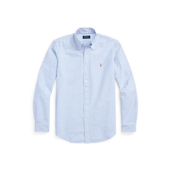 Custom Fit Gingham Oxford Shirt